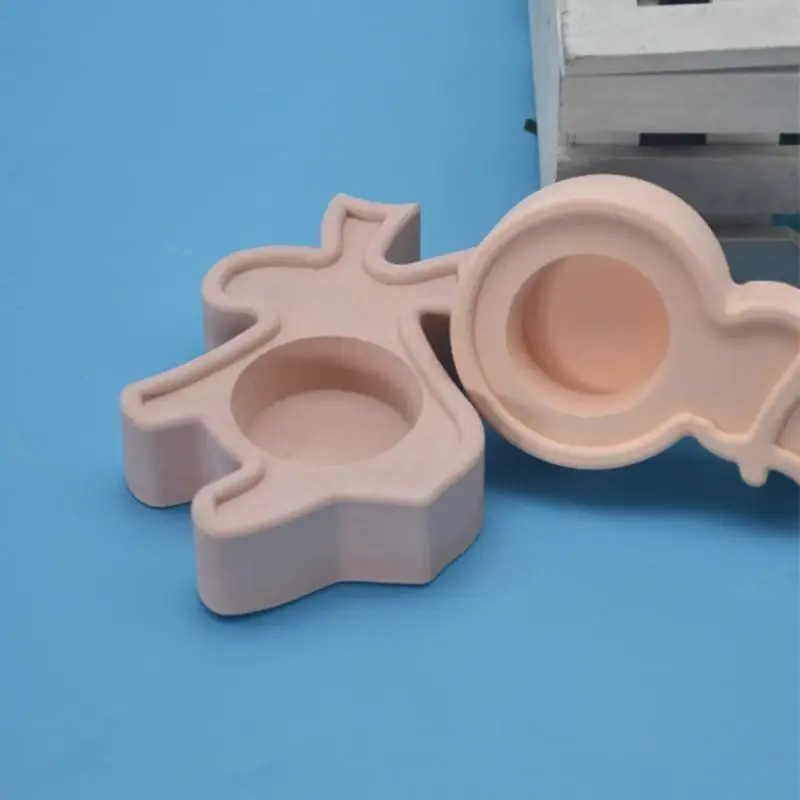 

J78F Рождественский подсвечник, форма для эпоксидной смолы, подсвечник, силиконовая форма, сделай сам, ювелирные изделия, для