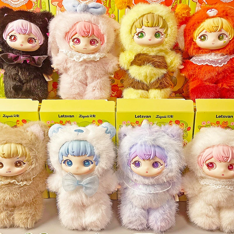 カワイイ動物パーティーシリーズブラインドボックス、かわいいアニメ人形、ミステリーボックス、アクションフィギュア、サプライズバッグ、ペンダントおもちゃ