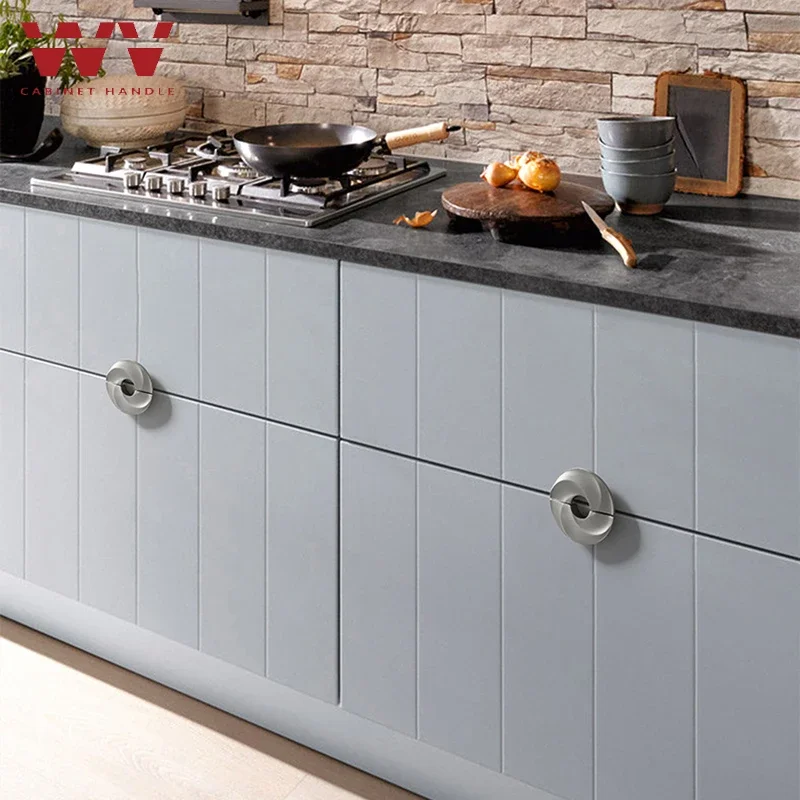 YM أربع أوراق البرسيم مقابض لقطع الأثاث النحاس اللون مقابض أدراج الرجعية مضمد المقابض مقابض الذهب للخزائن والأدراج #5