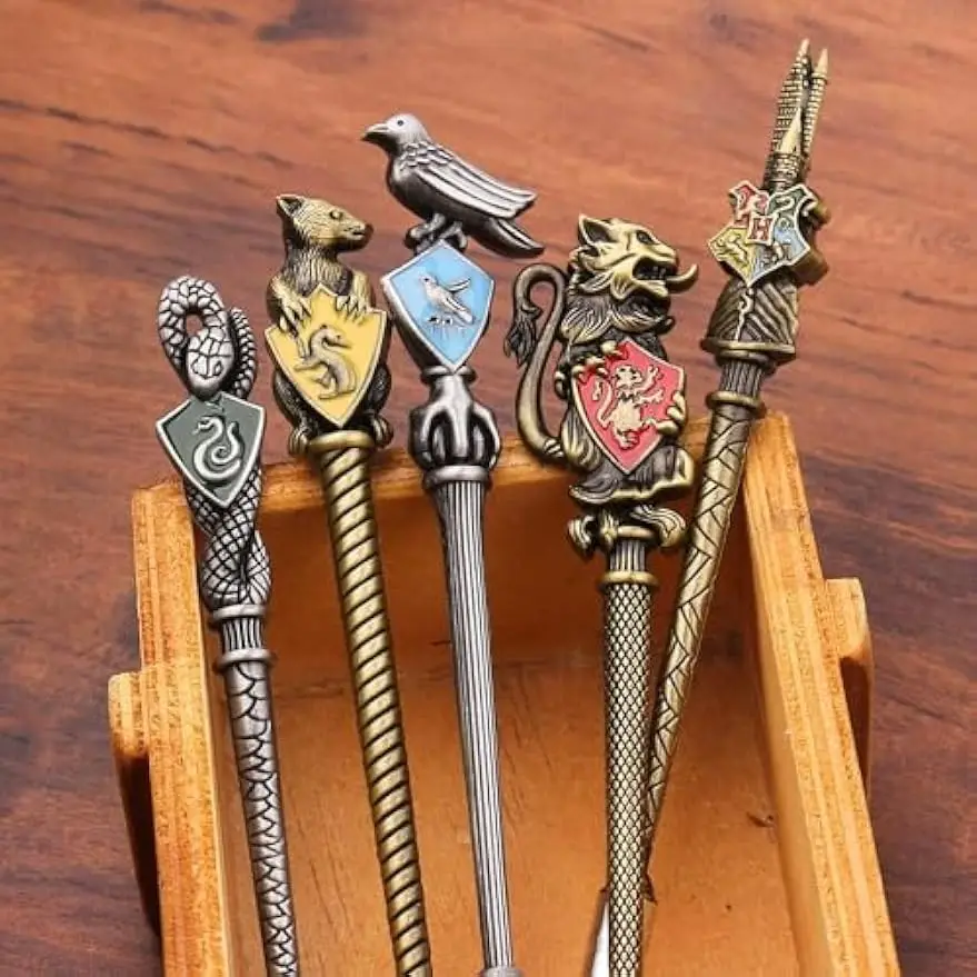 Magiczny zestaw pędzli do makijażu z grzebieniem, lusterkiem i pudełkiem prezentowym dla kobiet - pędzel do cieni do powiek, eyelineru, blendowania i do ust