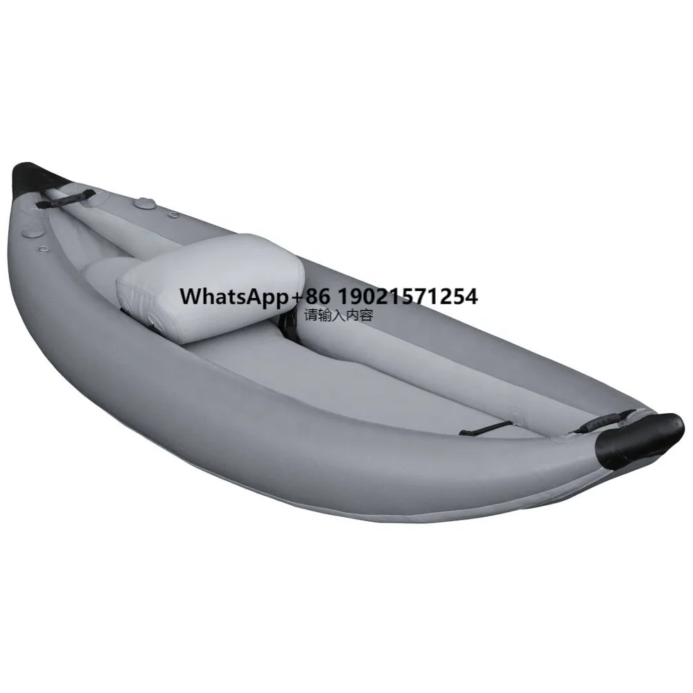

2024 420cm - Three Person Inflatable Drive Fishing Plastic Kayak Boat With Accessory for Lake River Ocean Surfing Drifting