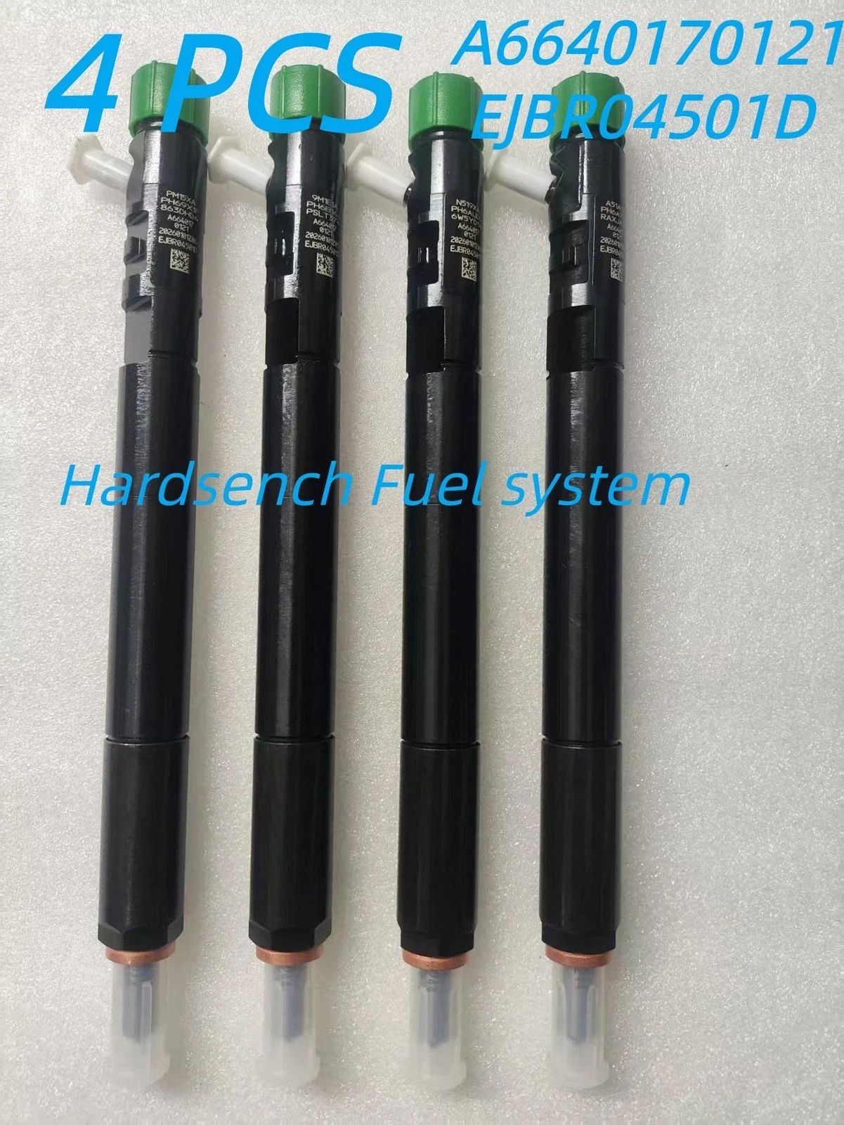 4PCS A6640170121 Diesel Fuel Injector EJBR04501D R04501D for Ssangyong Actyon Kyron