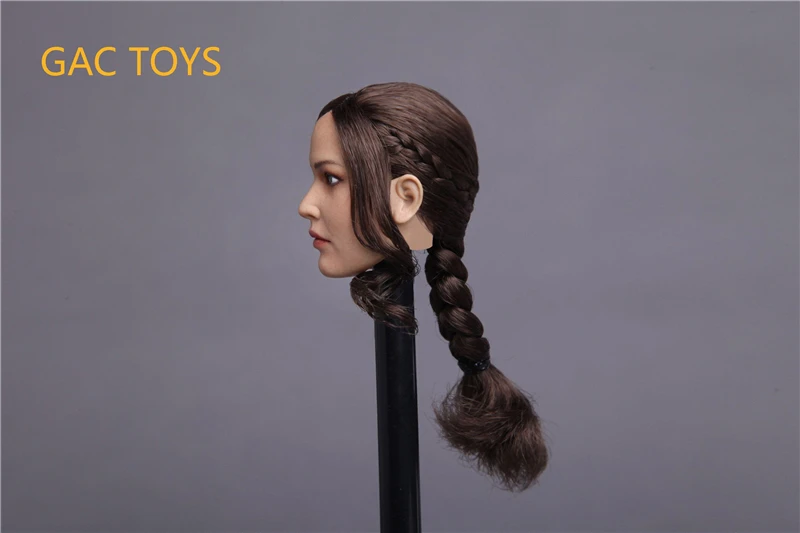 GACTOYS GC003 1/6 europejski amerykański film telewizja dziewczyny głowa rzeźba akcesoria do modeli pasuje 12 ''figurka ciało w magazynie
