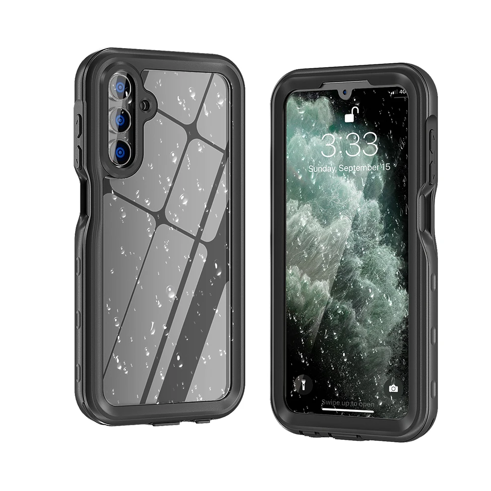 IP68 Waterproof Case For Samsung Galaxy A15 5G Metal Aluminum Swimming Phone Luxury Cover Galaxy A15 5G Funda Shell Coque Case