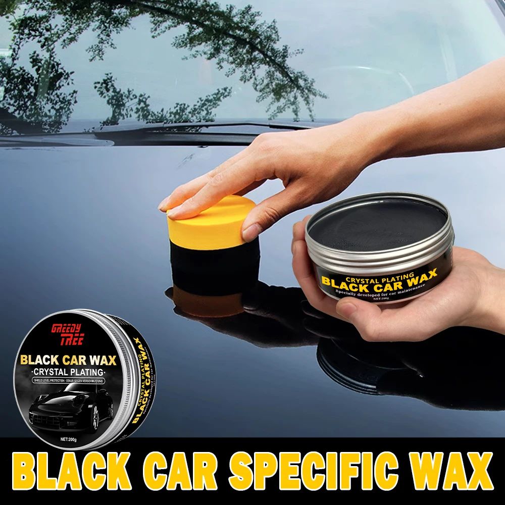 

Черный автомобильный воск — устойчивый к царапинам водонепроницаемый твердый бальзам, ремонт глянцевой отделки, стойкий блеск на 90 дней, подходит для всех моделей