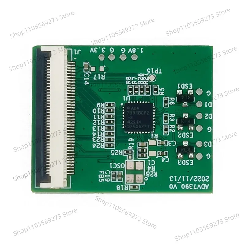 Development Board for ADV7390 ADV7391, Low-Power 10-Bit SD/HD Video Encoder, BT656 to CVBS