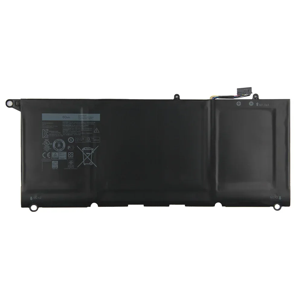 

Battery PW23Y 0RNP72 0TP1GT For Dell XPS 13 9360 13-9360-D1605G D1605T D1705 60Wh Long Lifespan