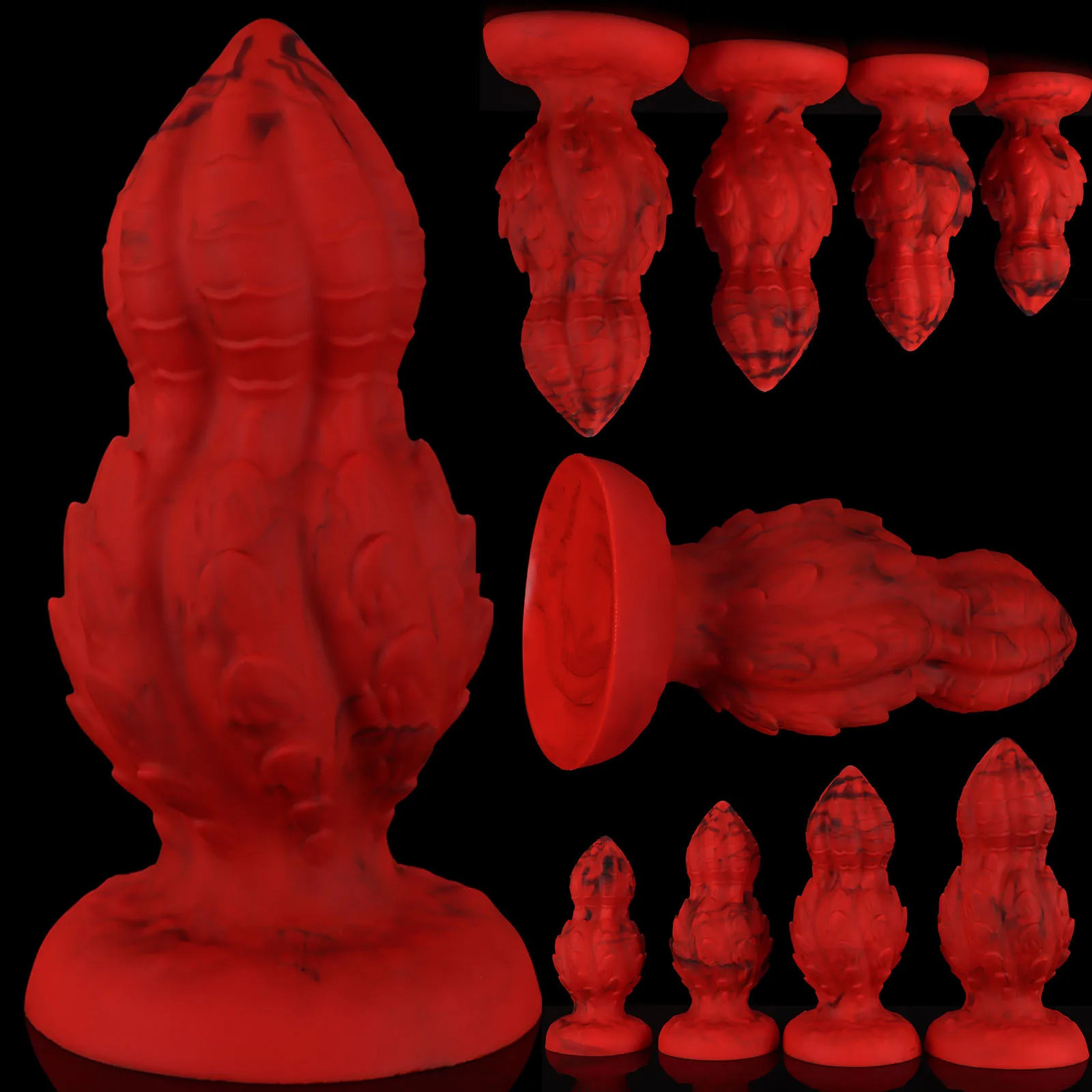 Huge Anal Plug Anal Dialator Sex Toys for Women Men Gay Large Big Long Xl Soft Silicone Anal Balls Training Expander Butt Plug