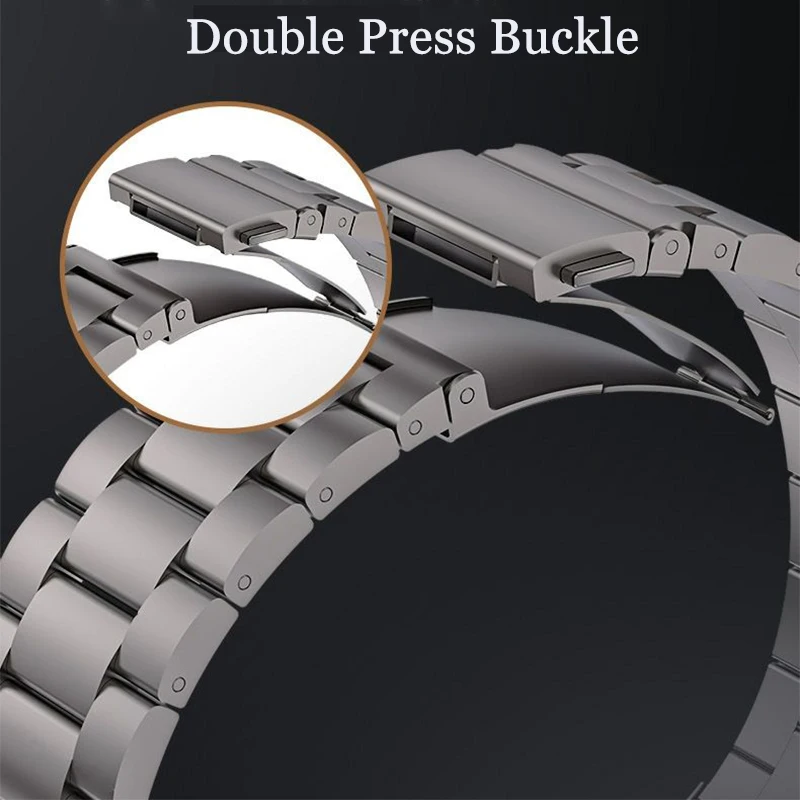 Titanium Horlogeband Voor Apple Horloge Ultra 7 6 Se 44Mm 49Mm 38Mm 42Mm Sport Armband Riem voor Iwatch Band Metalen Lus Accessoires