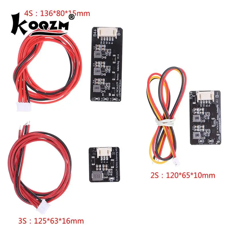 2S 3S 4S Active Balancer Board 1.2A Lifepo4 Lipo Li-ion Lithium Battery Energy Transfer Equalizer Module Inductive Version