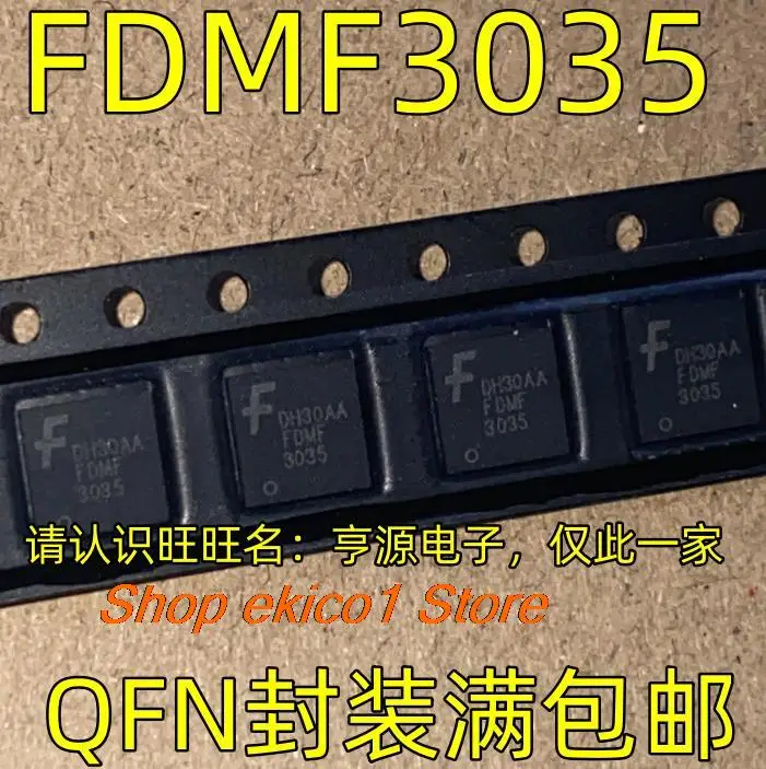 5 шт., Оригинальные запасные части FDMF3035 QFN IC