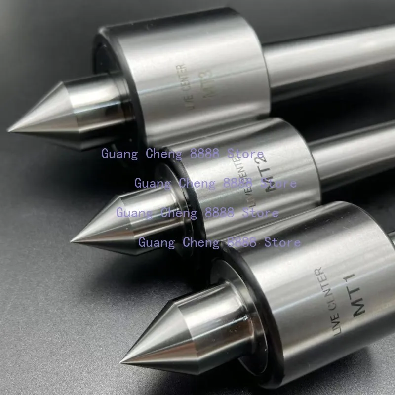 MT1 MT2 MT3 عالية الدقة مخرطة مركزية دوارة مقبض مستدق كشتبان متحرك MT2 سبيكة مركز طرف مزدوج