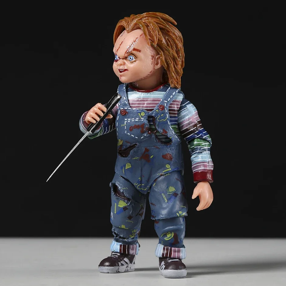 NECA เจ้าสาวของ Chucky Ultimate Chucky PVC Action Figure ตุ๊กตาของเล่นสะสม Figures