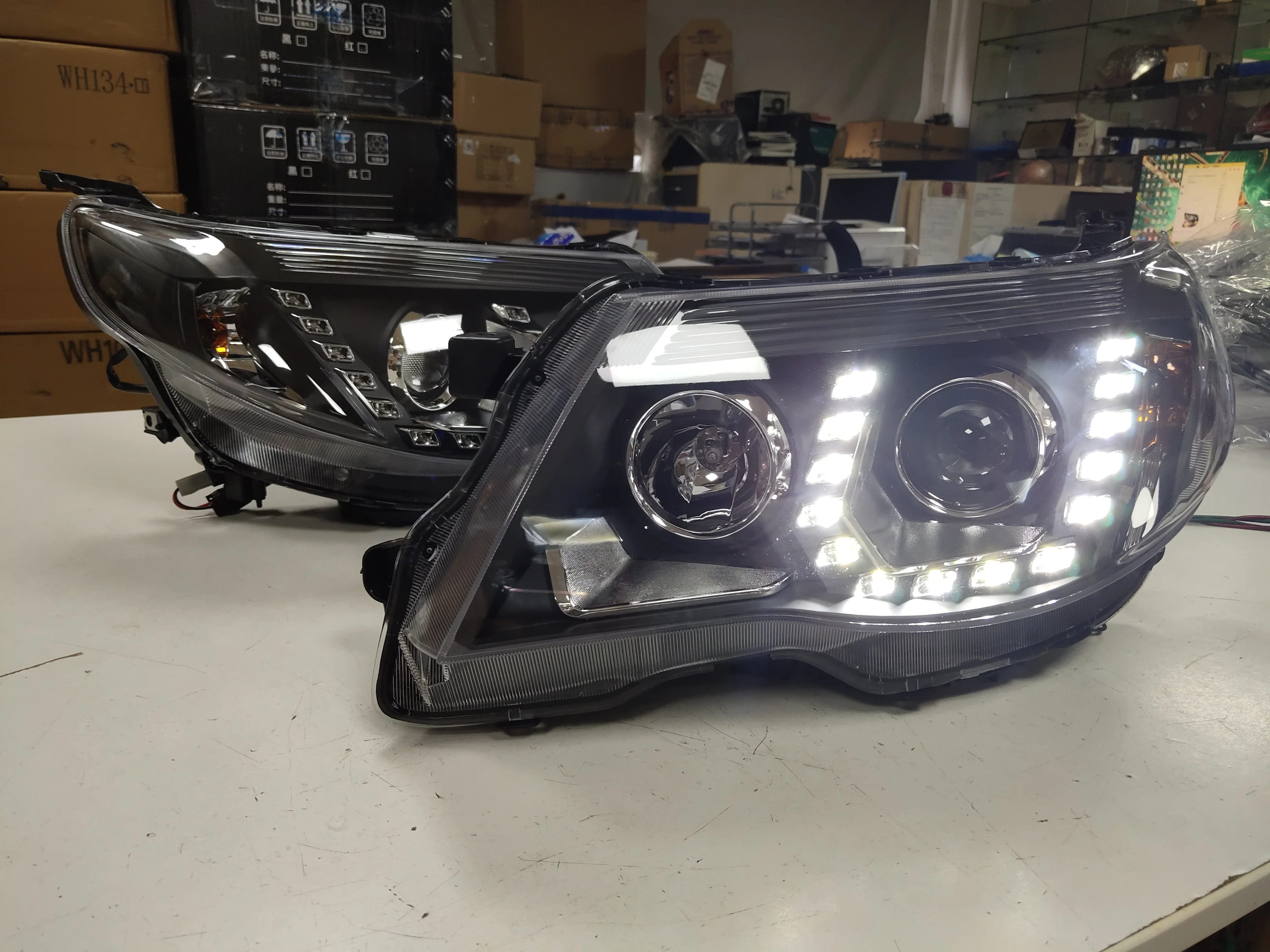 Año 2009-2012 para Subaru para Forester Faro LED PW