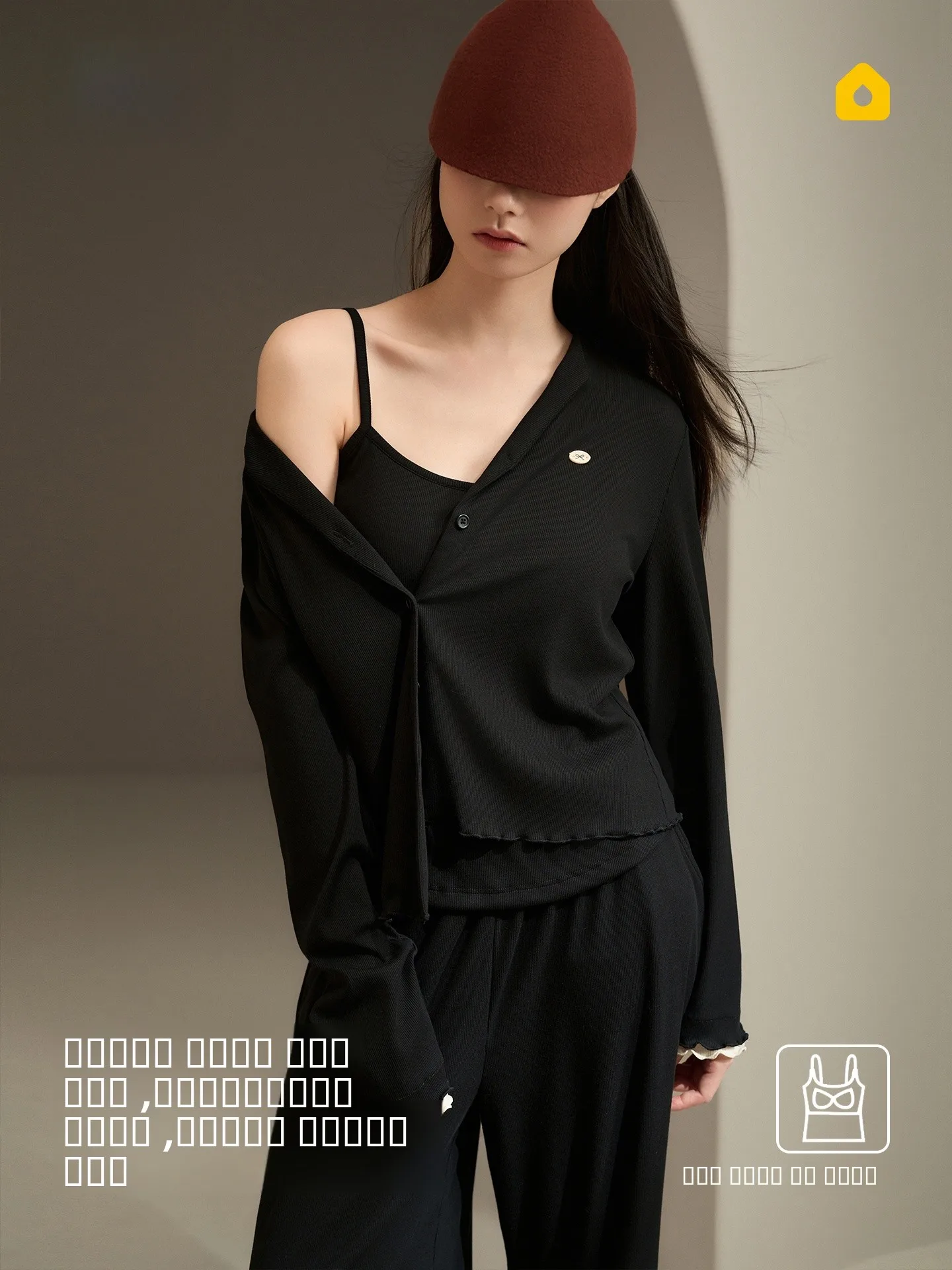 conjunto-de-dos-piezas-de-ropa-de-casa-arachne-para-mujer-chaleco-modal-de-manga-larga-con-almohadillas-en-el-pecho-ideal-para-primavera-y-verano-sensacion-de-alta-comodidad