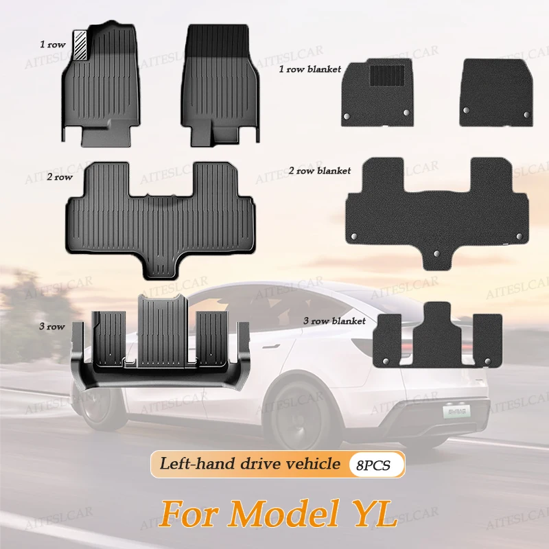 8pcs Set LHD