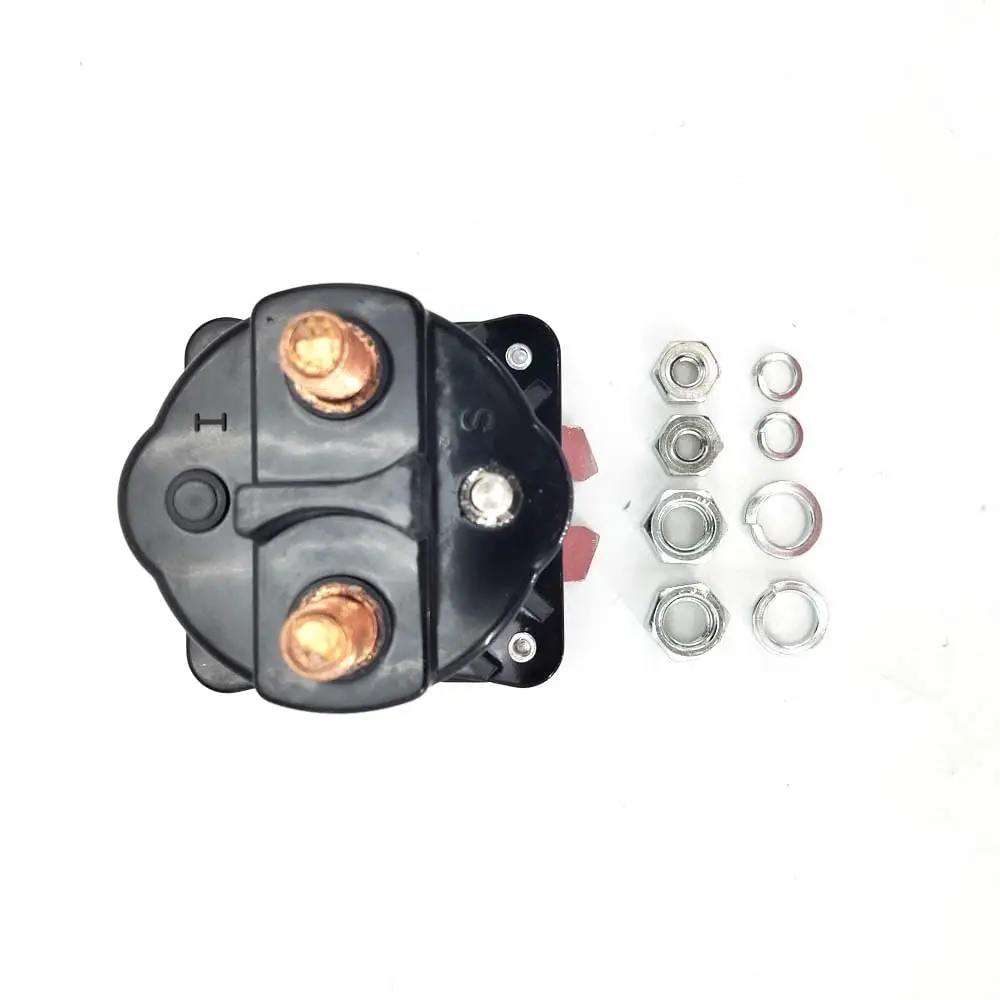12V Solenoid Relay 3 Terminal Curved Base 75089822