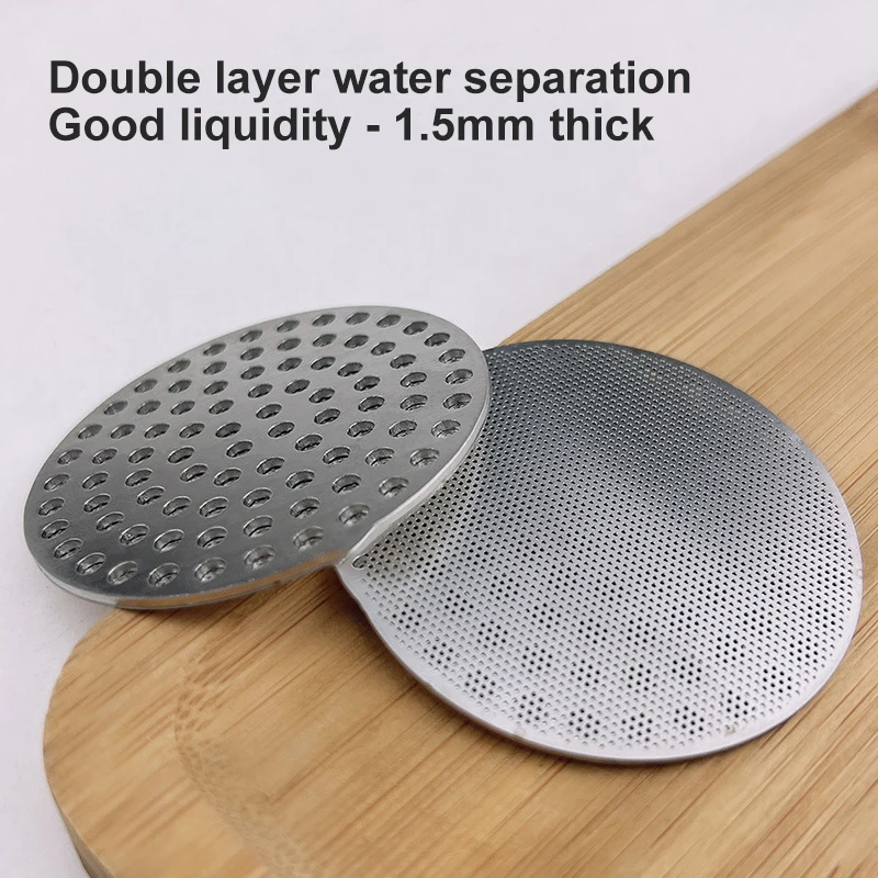 Espresso Puck Screen, Reusable Metal Coffee Filter, Double Layer Stainless Steels 51mm 53mm 58mm, Coffee Accessories