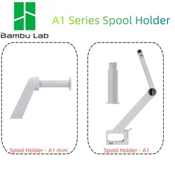 For Bambu Lab 3D Printer A1 Series Spool Holder for A1/A1 MINI Printer Official 3D Printer Accessories