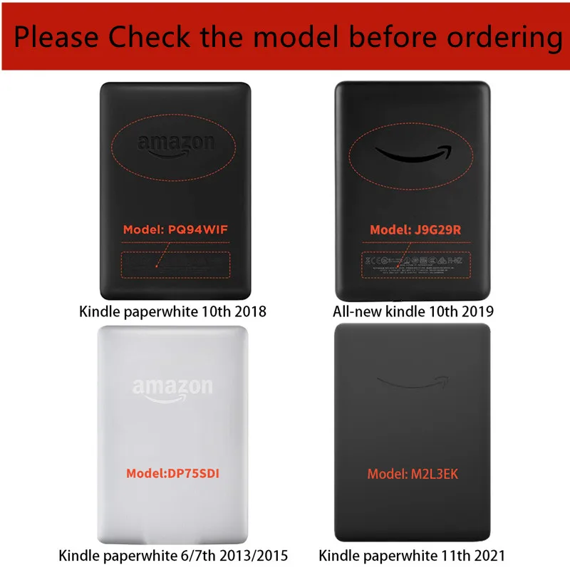 Magnetic Smart Case For Kindle Paperwhite 5 11th 6.8 Inch Auto Sleep Cover For Kindle 11th 2022 Case 6 inch for Paperwhite 4/3/2