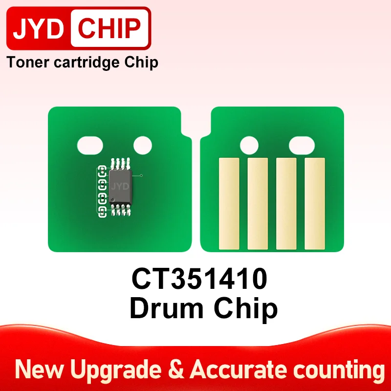 

Новое обновление 71K CT351410 CT 351410, сброс барабанного чипа для принтера Fuji Film C2450S, барабанный чип