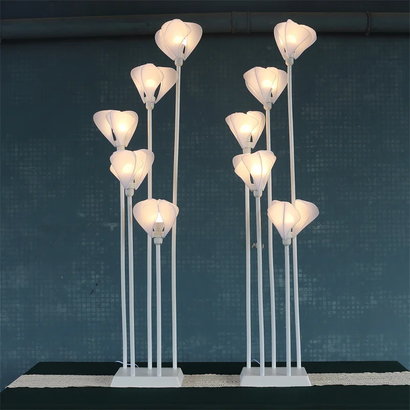 

Wedding Decorations New Style 5 Heads Bendable Candleholder for Party Stage Background Decor Mariage Road Lead Lights 10Sets/Lot