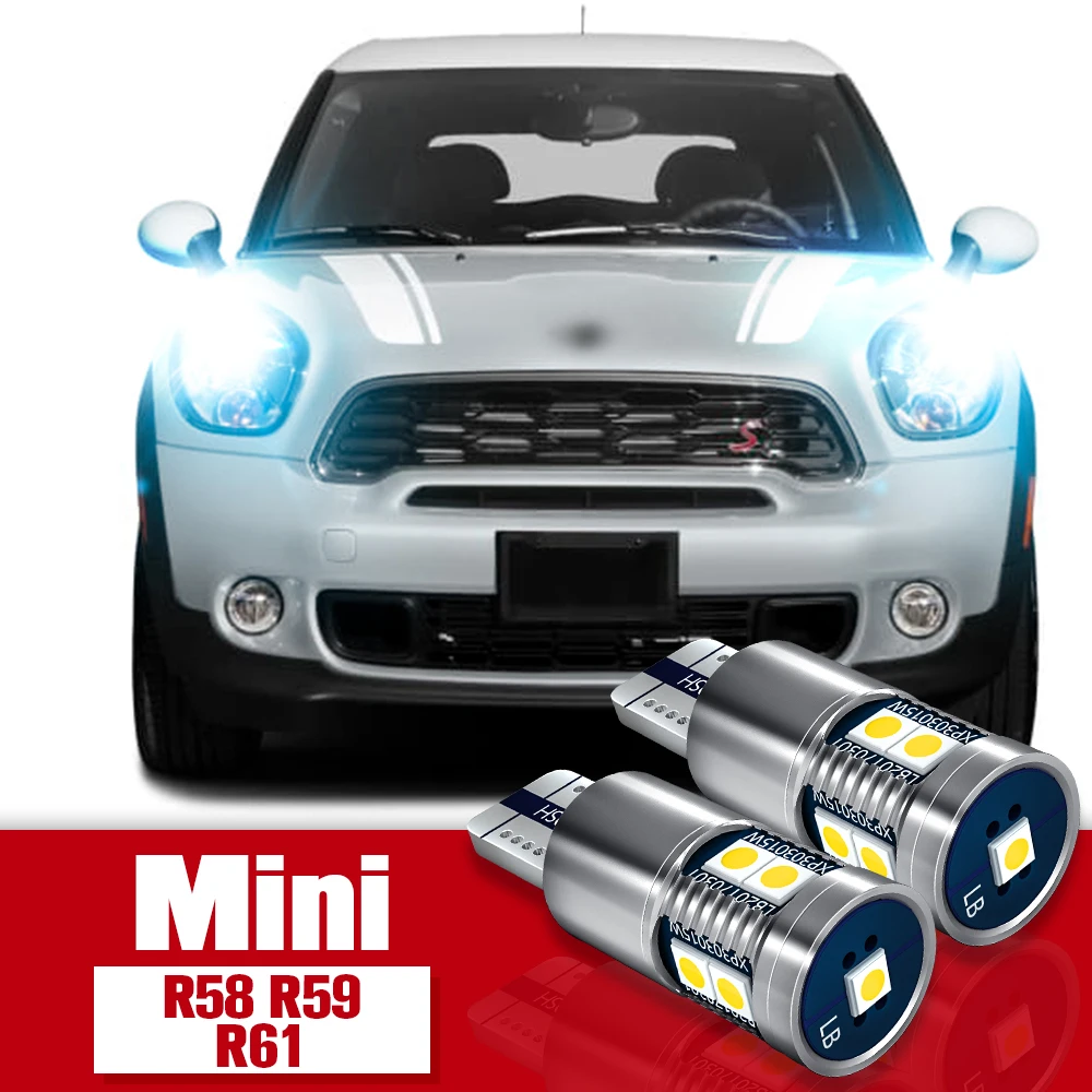 

2x LED Accessories Parking Light Bulb Clearance Lamp For Mini Cooper Coupe R58 Paceman R61 Roadster R59 2011 2012 2013 2014 2015