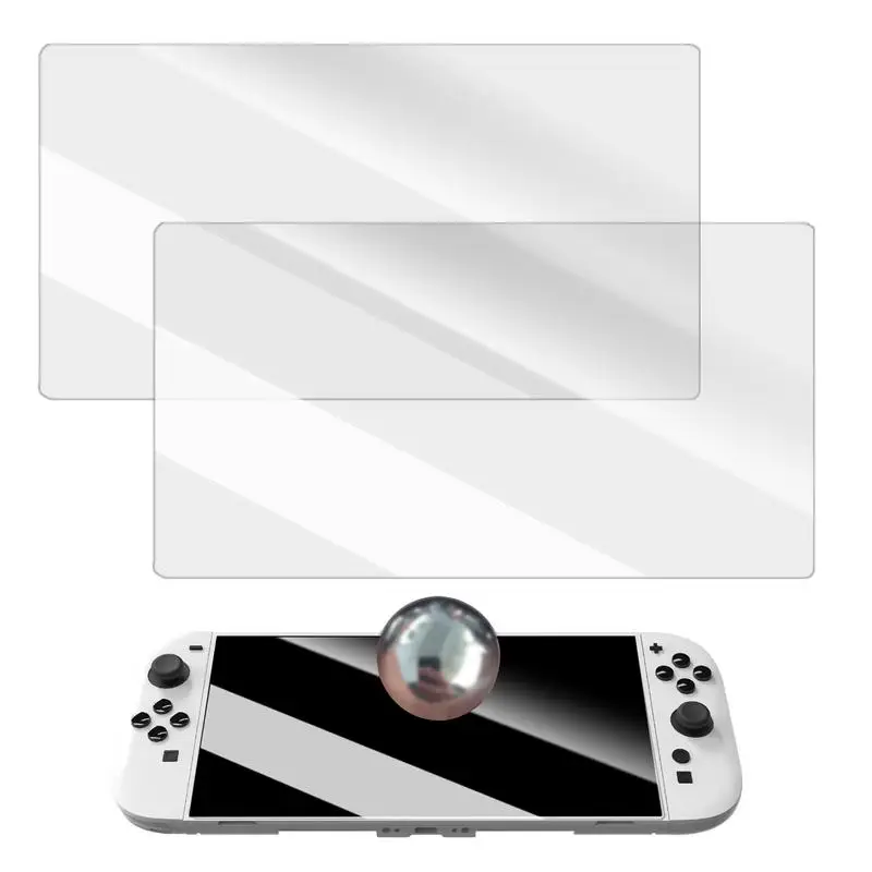 

For Switch2 Tempered Glass Screen Protector High-definition Display Tempered Glass Film 2X Anti-Glare Anti-Fingerprint
