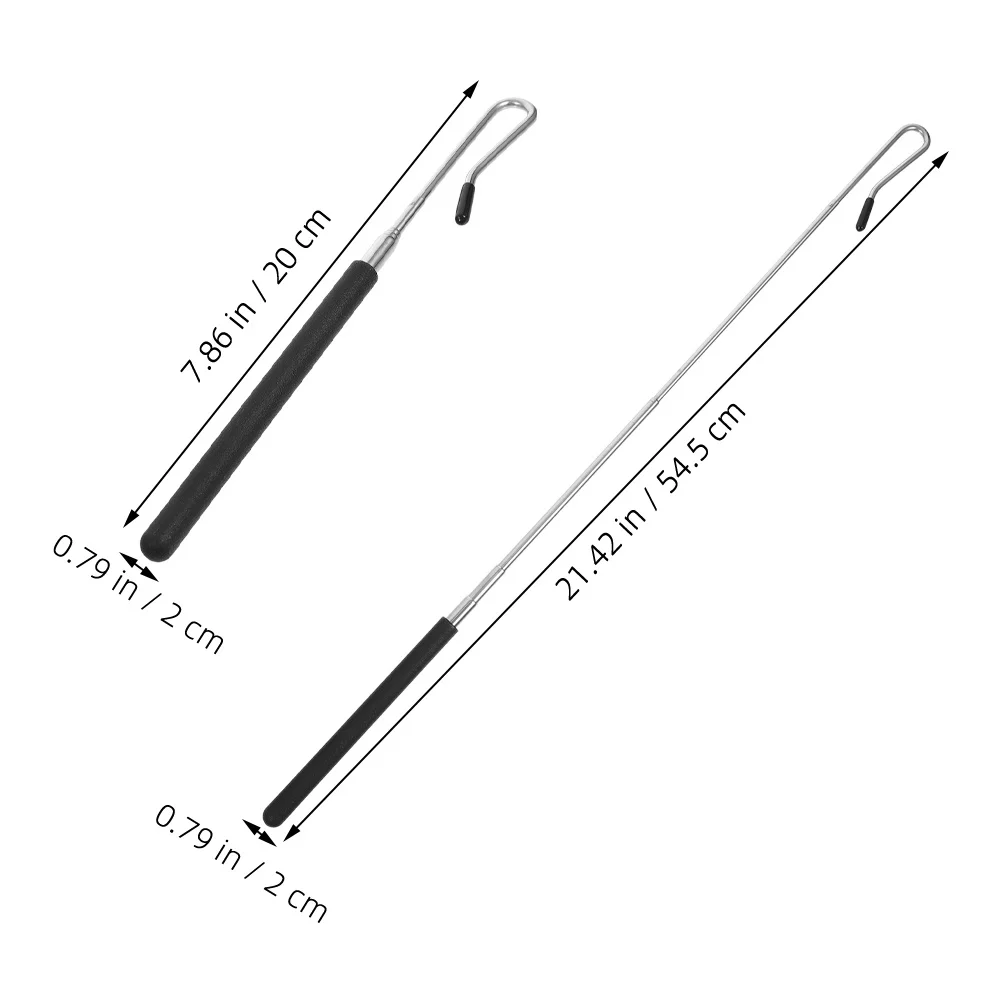 2 stuks Marionet Arm Control Staven Flexibele Handpop Accessoires Half-Sticks voor Verbeterde Prestaties