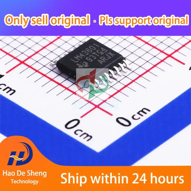 10PCS/LOT LM43601PWPR  LM43601 16-HTSSOP New original in stock