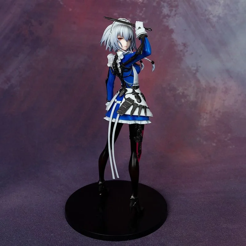 23cm Anime Touhou Project Izayoi Sakuya Action Figure Model PVC Toys Collection Desk Decoration Gifts