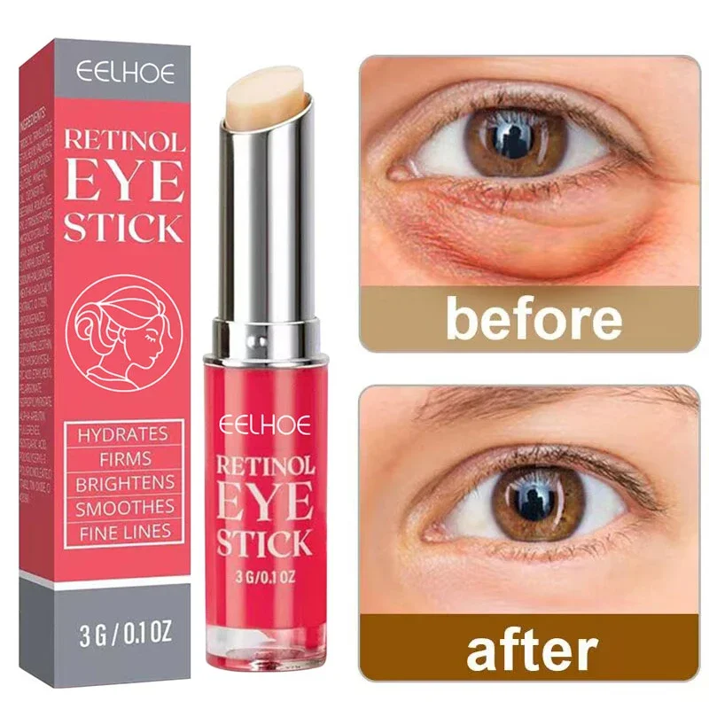 Retinol Eye Bags Cream Anti Dark Circles Instant Wrinkle Remover Aging Fine Lines Whitening Moisturizing Eye Skin Care Cosmetics