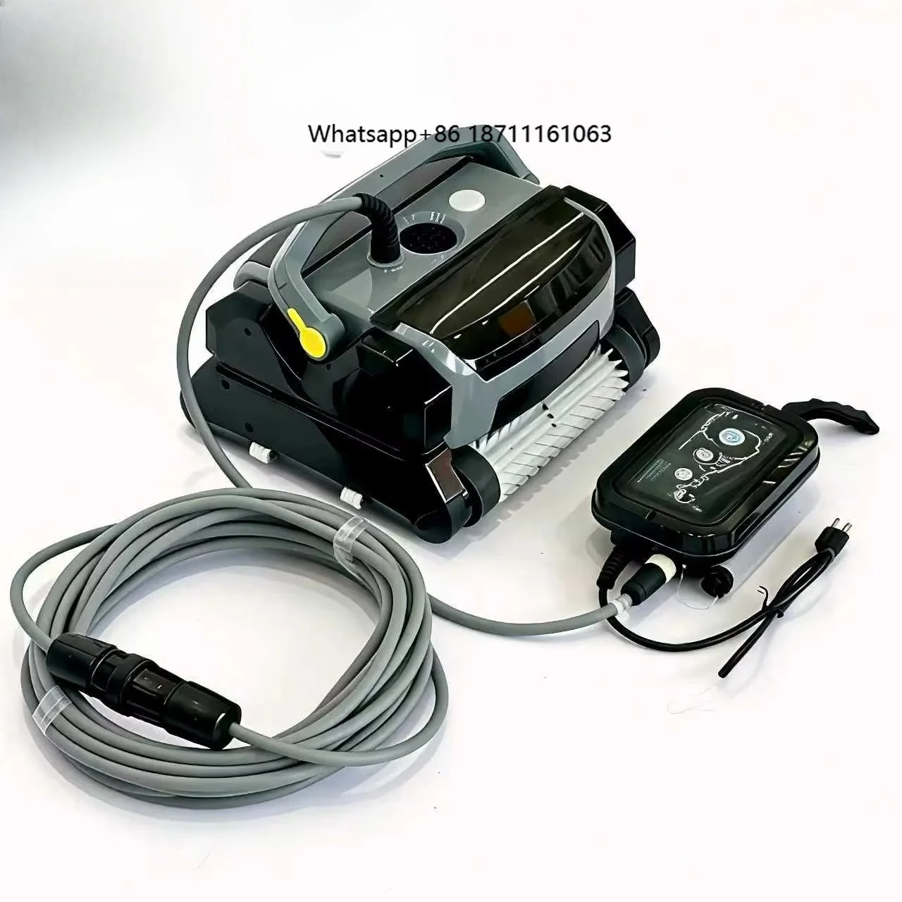 Intelligent Swimming Pool Cleaning Robot Swimming Pool Vacuum Cleaning Algae Machine Robotic Pool Cleaner-GB Plug-17M