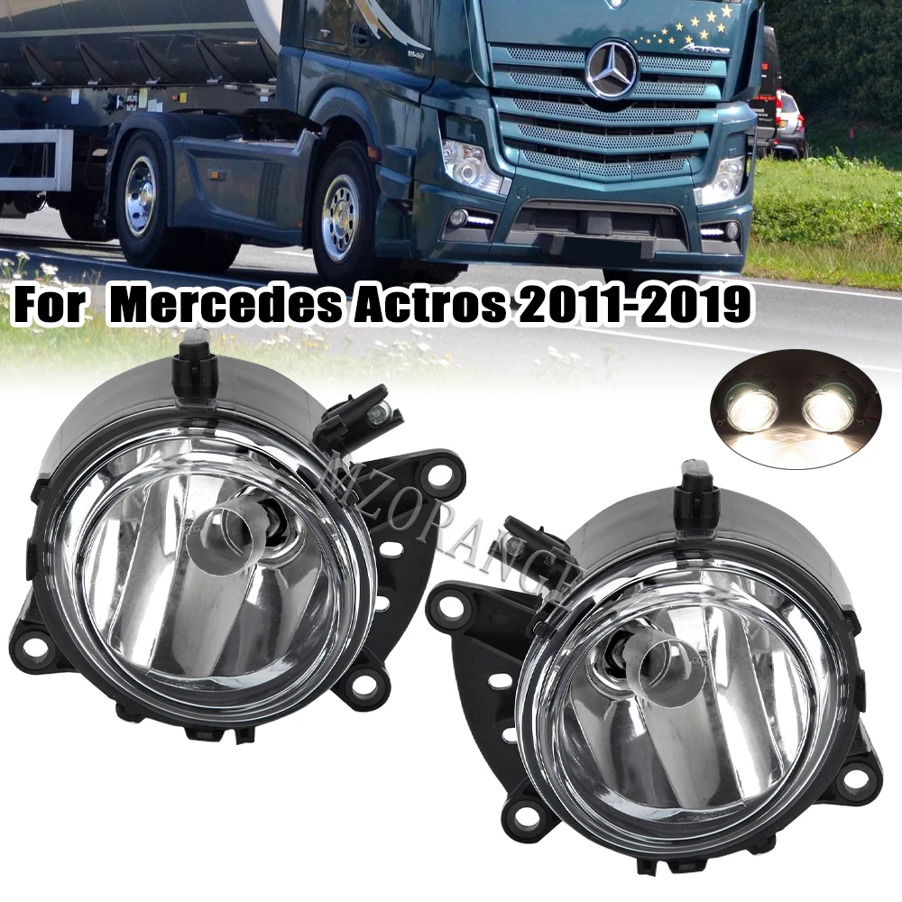 

LED Fog Light For Mercedes-Benz Actros MP4 Truck 2011 2012-2019 Halogen Front Bumper Headlight Foglights Accessories 9608200456