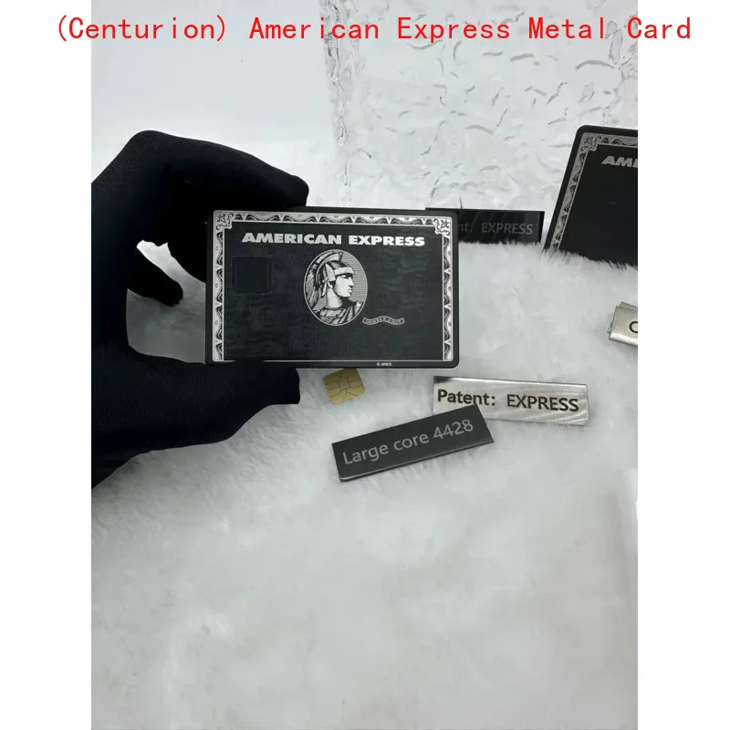 

custom，custom old card metal props american black card metal card black card joke card cards movies centurion