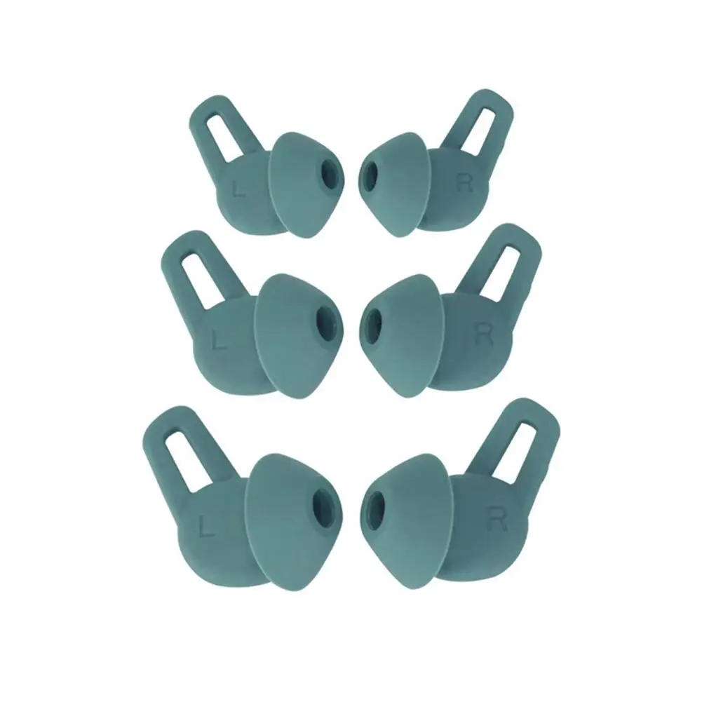 Almohadillas prácticas para los oídos, funda para auriculares inalámbricos portátiles, almohadillas ecológicas indeformables de repuesto