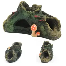 Synthetic Resin Artificial Driftwood Fish Tank Mountain View Moss Tree Driftwood Landscape Ornament Decor Aquarium Accessories