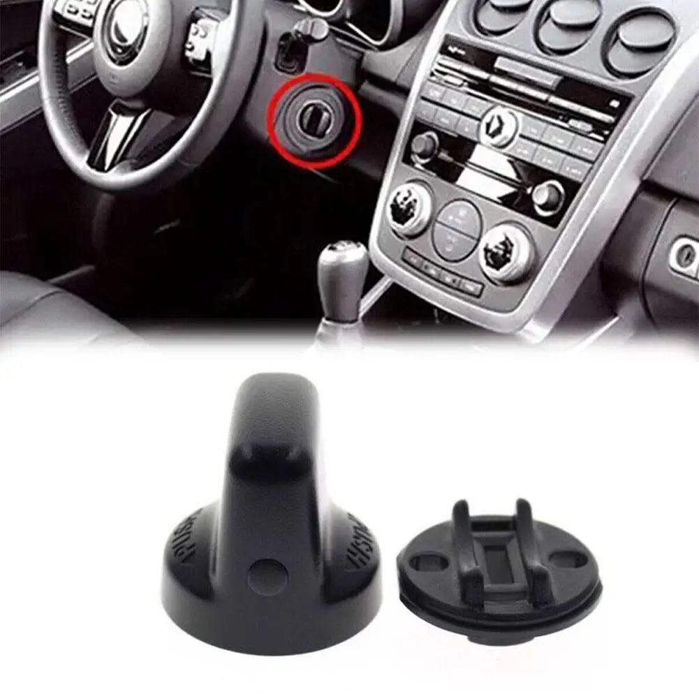 Car Plastic Keyless Ignition Start Switch Knob Cap & Insert 4408A167 4408A031 Fit for Mitsubishi Lancer Outlander 2008 - 2013