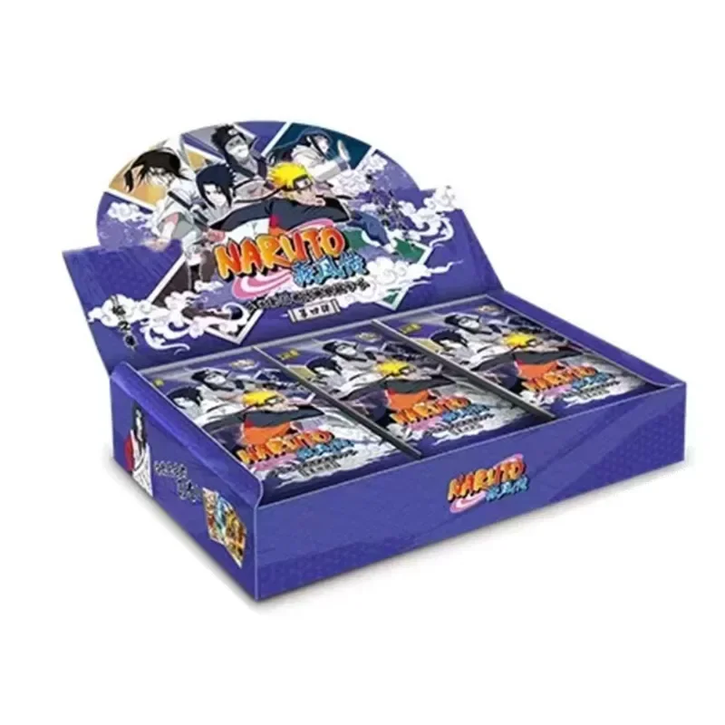 Original KAYOU Anime Naruto Cards Chapter Of The Array Box Added SE Ninja World Collection Cards Toy For Children Christmas Gift