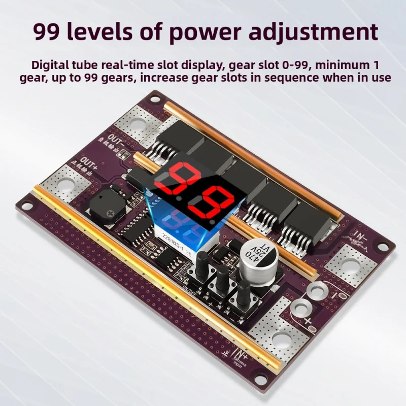 K99Small Automatic Spot WeldingdiyFull Set of Accessories 18650Lithium Battery Spot Pen Control Motherboard Spot Welding