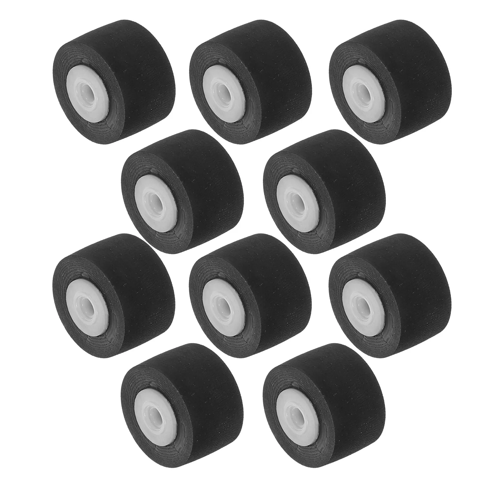 10Pcs Rubber Pinch Roller for Cassette Deck Tape Stereo Player Amplifier Recorder Video Machine Repair Compatible Replacement