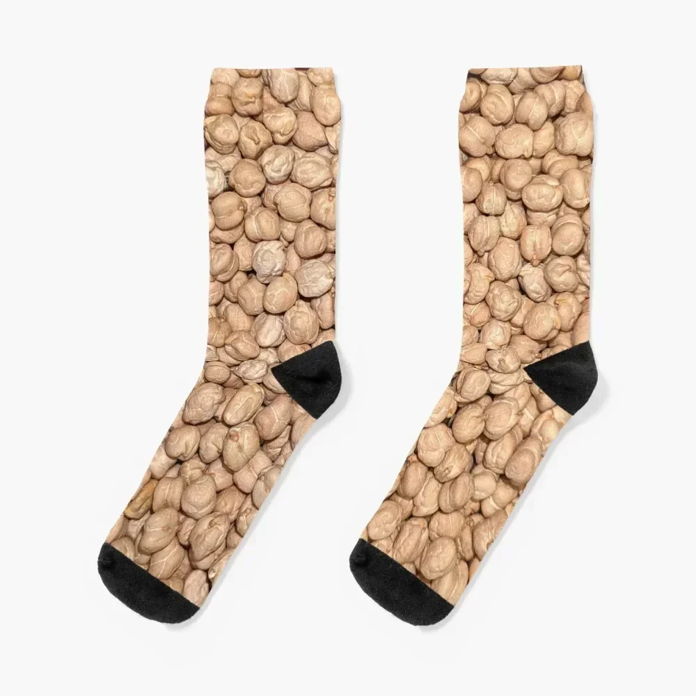 Chickpea Bengal Gram Garbanzo Bean Egyptian Pea Seeds Socks gift floor Socks Man Women's