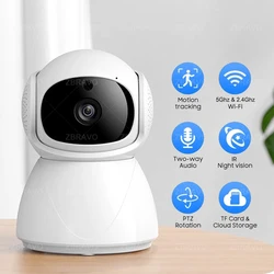 YI IoT 5MP 5G Dual Band Mini WiFi IP Camera IR Night Vision Security PTZ Camera Two Way Audio Motion Tracking Home Surveillance