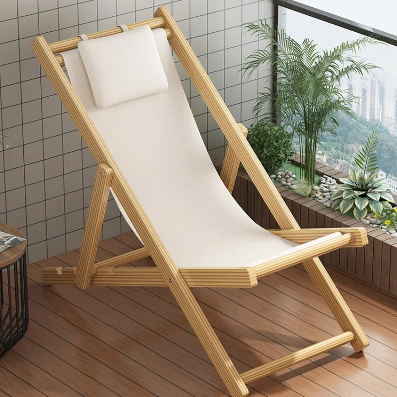 

Lazy Folding Beach Chairs Lounge Recliner Terrace Outdoor Beach Chairs Portable Garden Kamp Sandalyesi Patio Furniture QF50OC