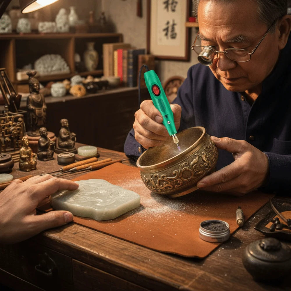 

Tool Kit Ergonomic Electric Drill DIY Wireless Multifunctional Drill Power Tool High Quality Cordless Drill Wood Carving