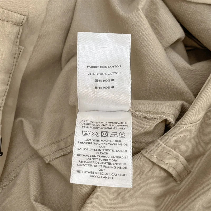 سراويل نسائية جديدة منخفضة الارتفاع بقصة ضيقة سراويل مستقيمة الساق لخريف 2025 سراويل شحن متعددة الجيوب مزخرفة سراويل قطنية نقية #6