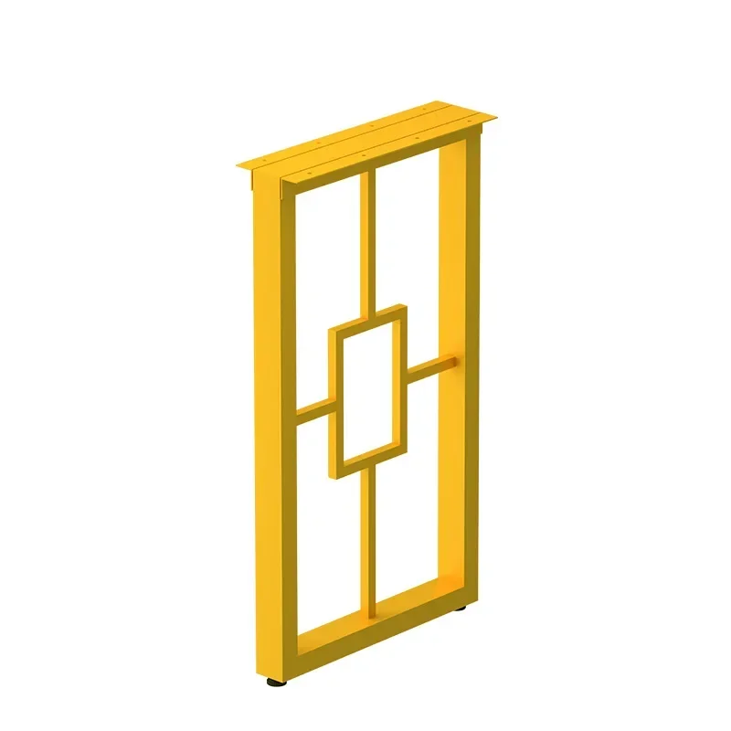 

New Chinese wrought iron dining table feet non-embroidered steel table legs bracket desk legs