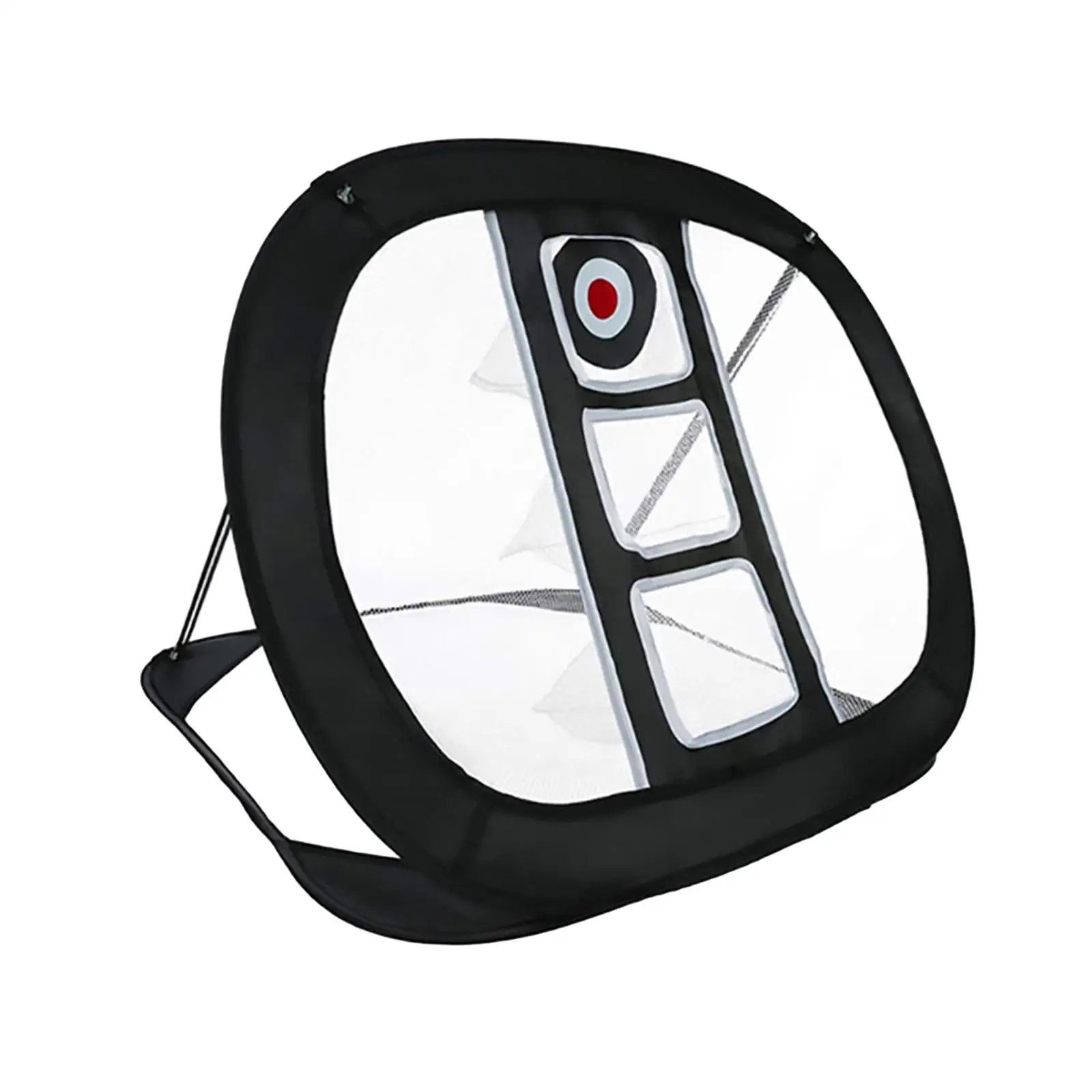 Collapsible Golf Practice Net Easy Setup Polyester Netting Tool for Home Outdoor Sports Swing Accuracy