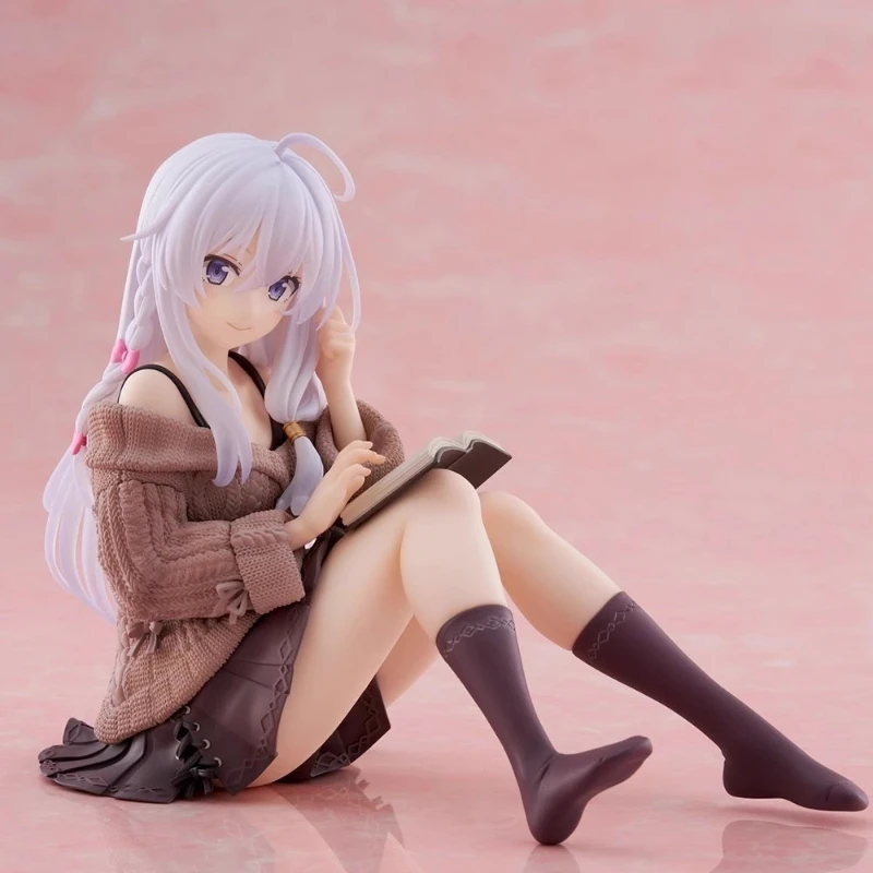 

10cm TAITO Wandering Witch Elaina Anime Figure Collection Toys The Journey of Elaina Action Figure PVC Model Doll Gift
