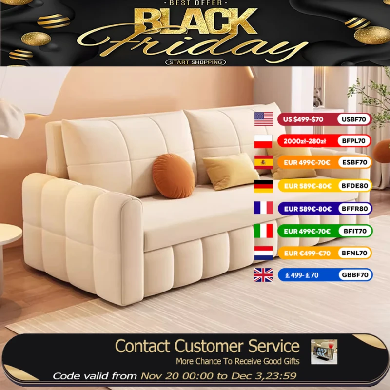 

Nordic Modern Sleep Sofas Bed Recliner Designer Foldable Living Room Couch Lazy 3 Seater Divano Letto Pieghevole Home Furniture